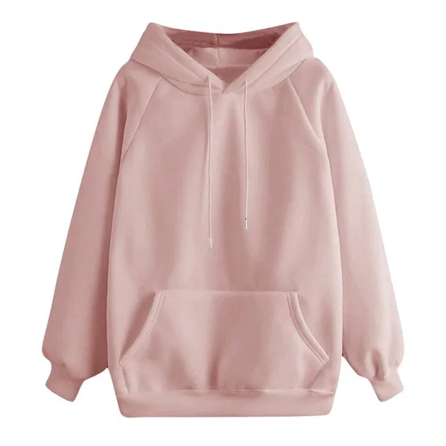 Yellow Hoodies Womens Sweatshirts Harajuku Hoodie Sweatshirt Hooded Pullover Tops Blouse With Pocket Fashion Clothes d#