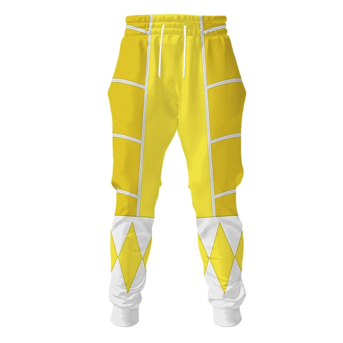 Yellow Ranger Mighty Morphin Cosplay Hoodies Sweatshirt T-shirt Hawaiian PRHS94 HSQT4329