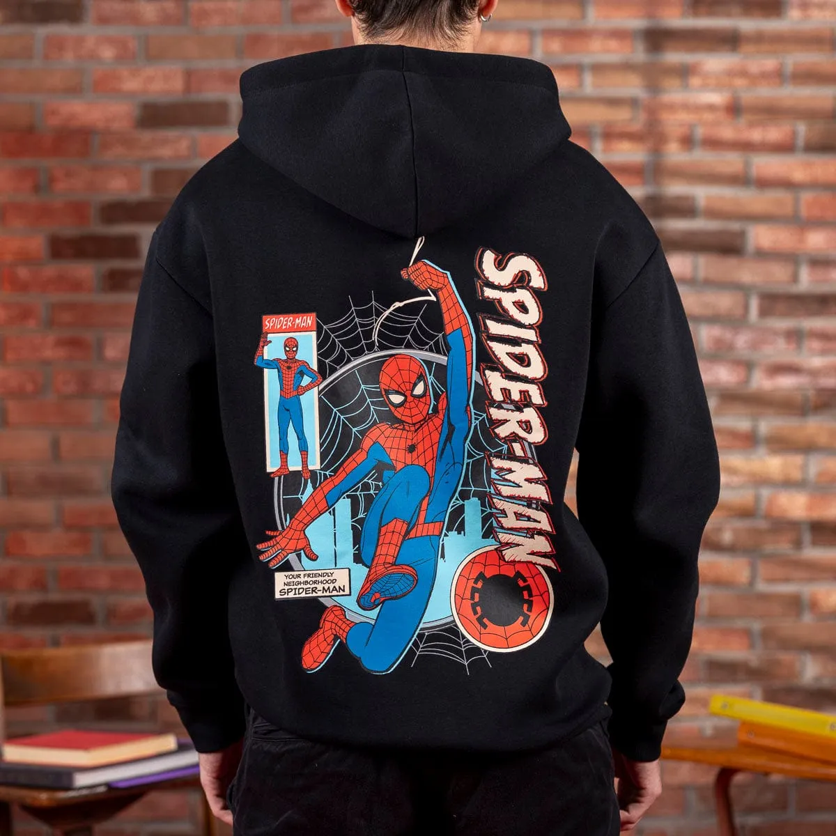 Your Friendly Neighborhood Spider-Man "Hey, Neighbor!" – Classic Hoodie