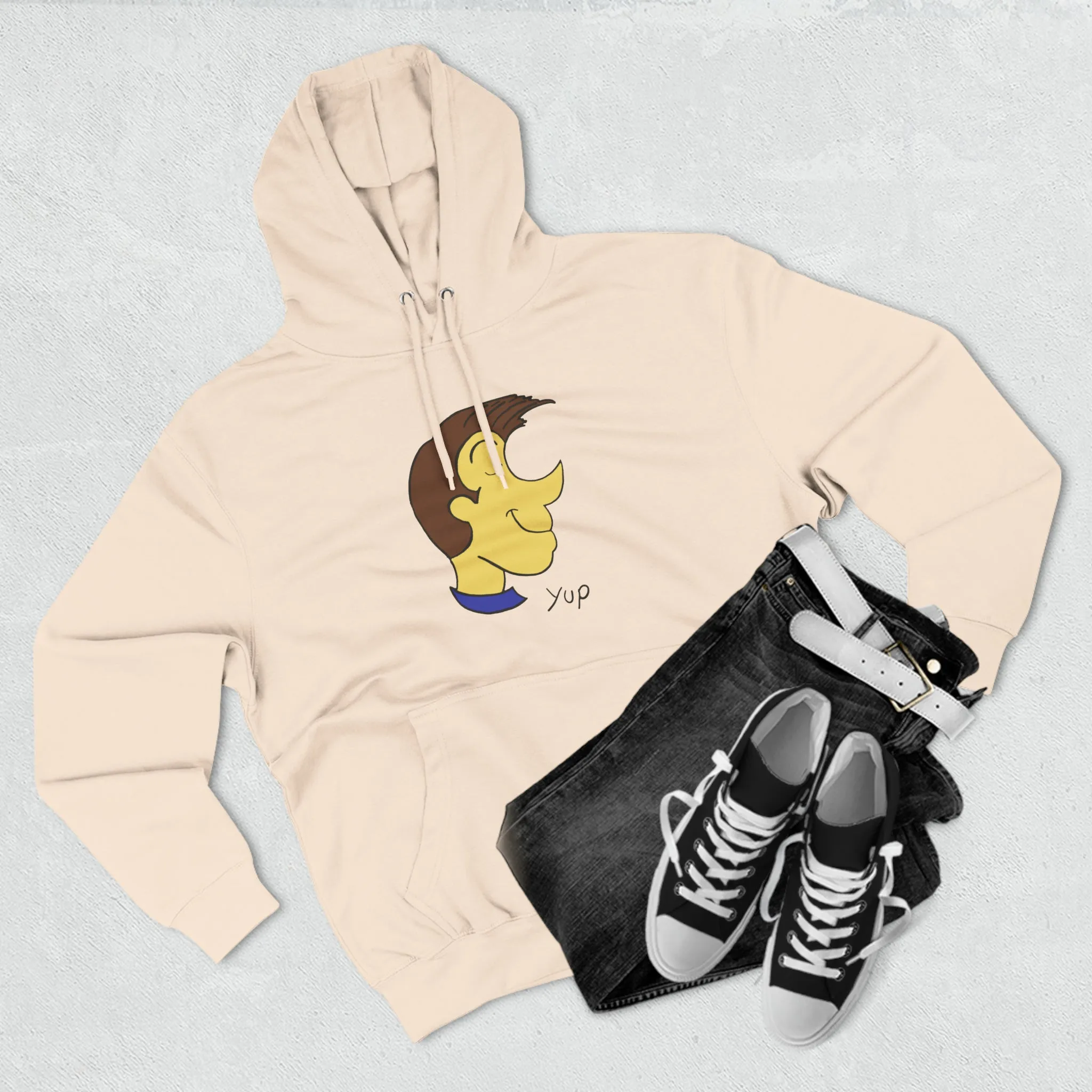 Yup Unisex French Terry Hoodie