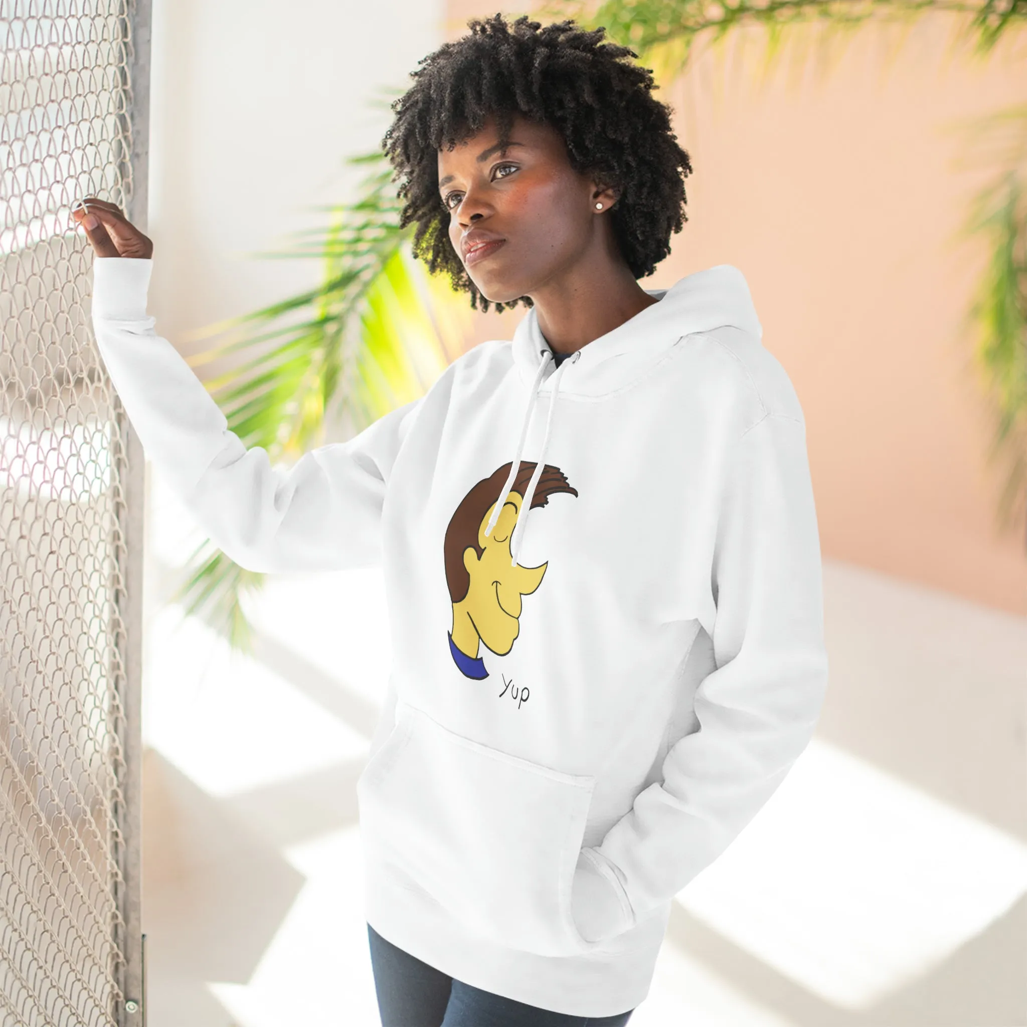 Yup Unisex French Terry Hoodie