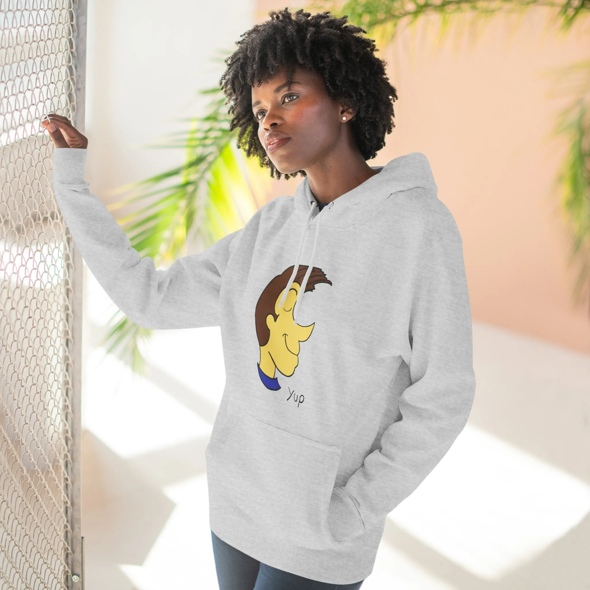 Yup Unisex French Terry Hoodie