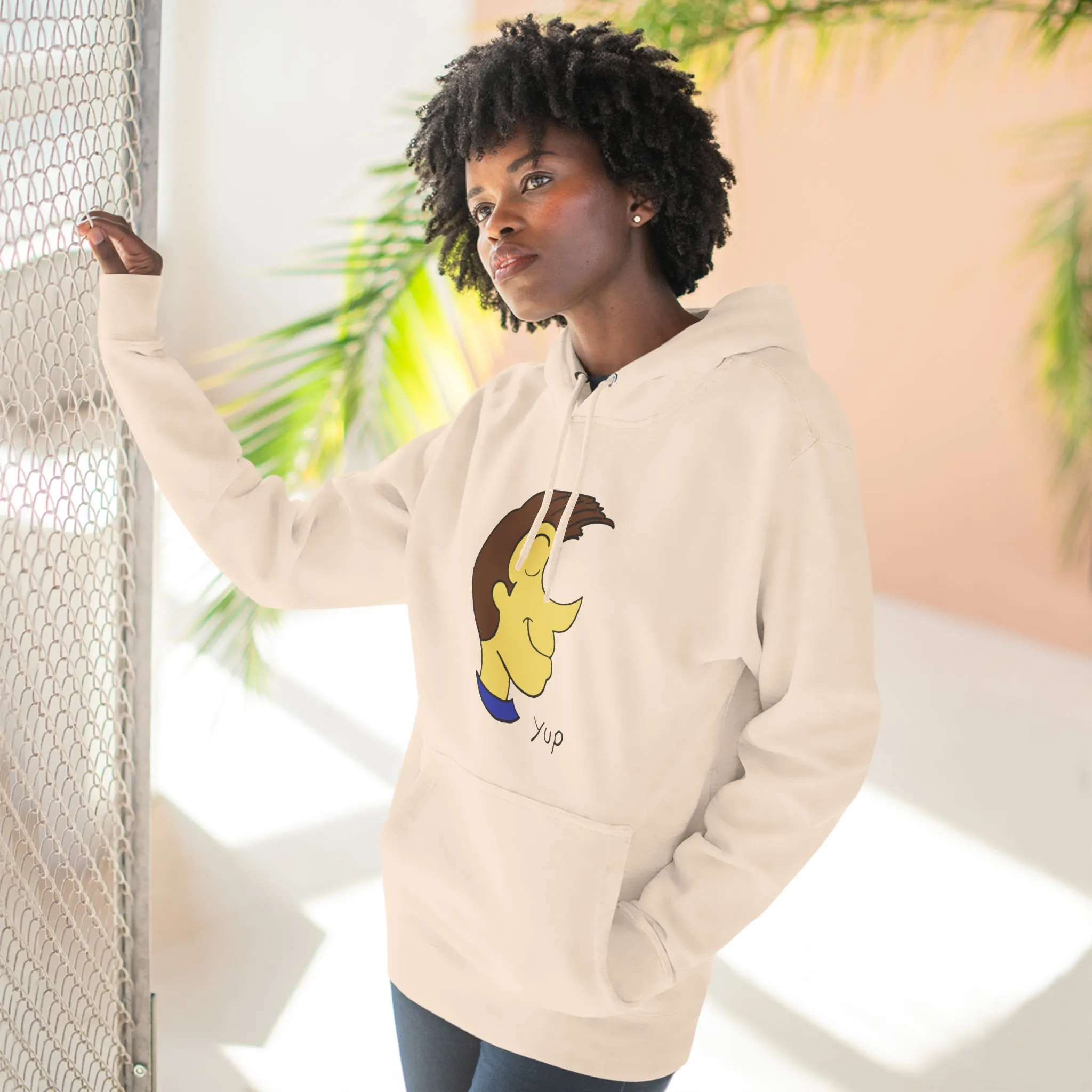 Yup Unisex French Terry Hoodie