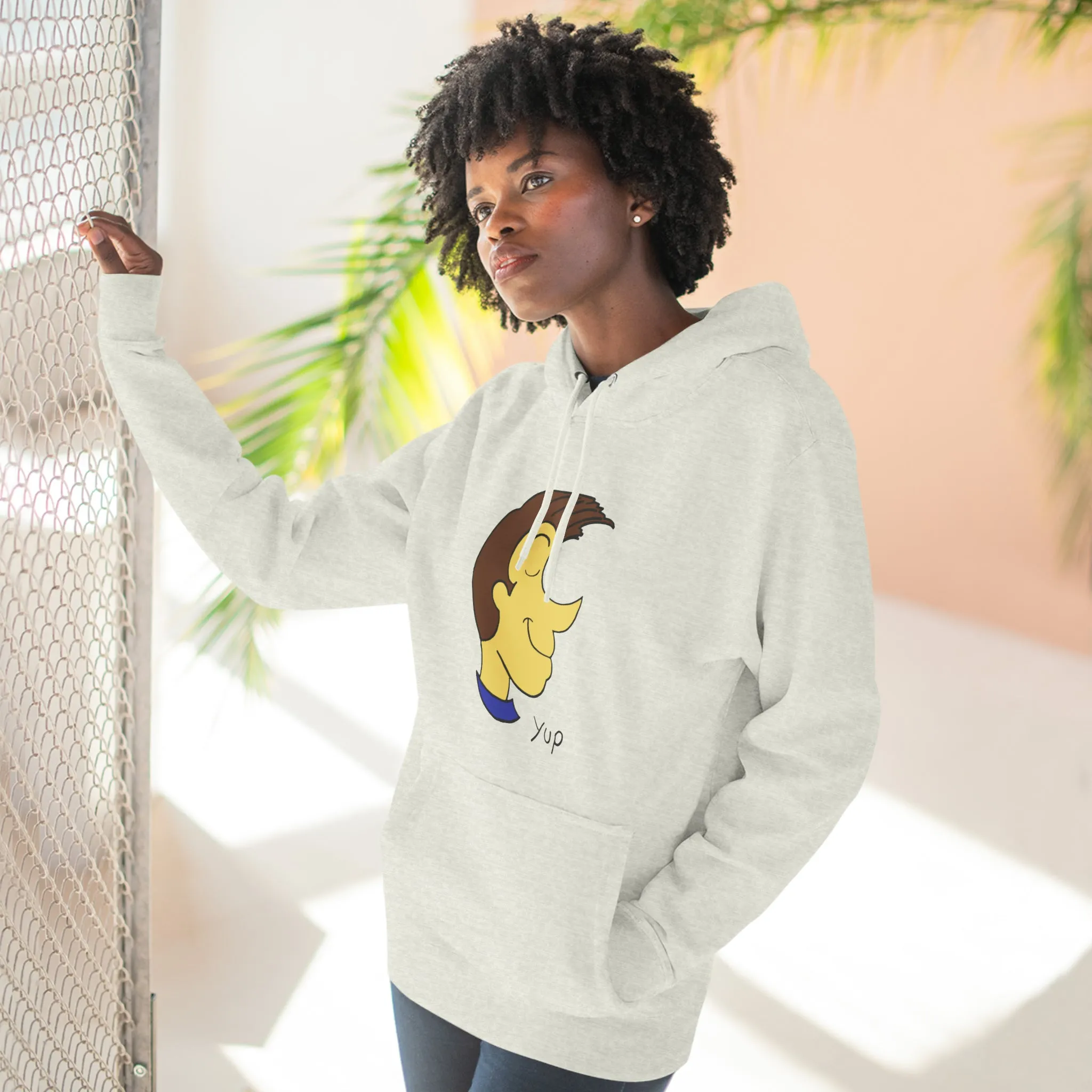 Yup Unisex French Terry Hoodie