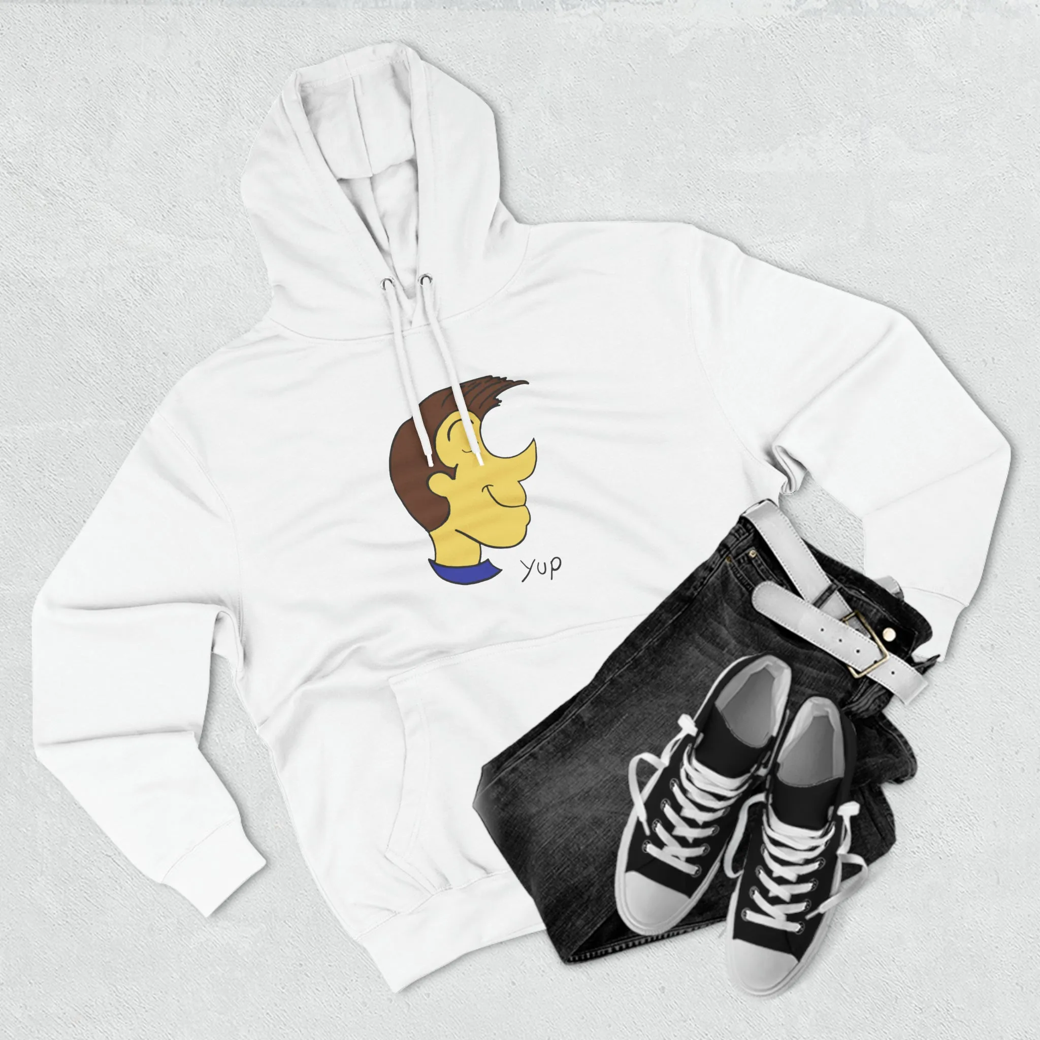 Yup Unisex French Terry Hoodie