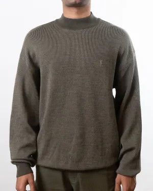 Yves Saint Laurent Turtle Neck Striped Sweater