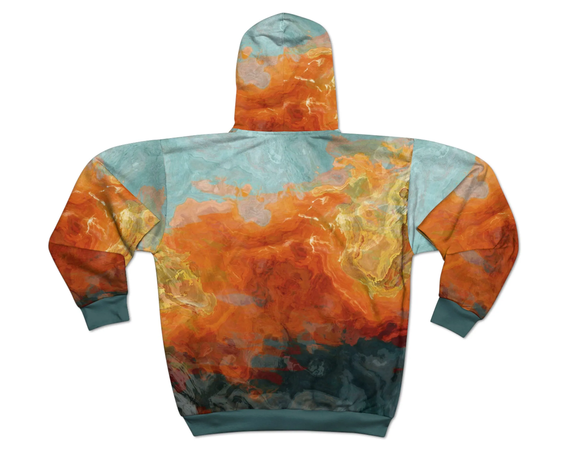 Zip Hoodie, Electric