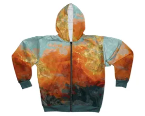 Zip Hoodie, Electric