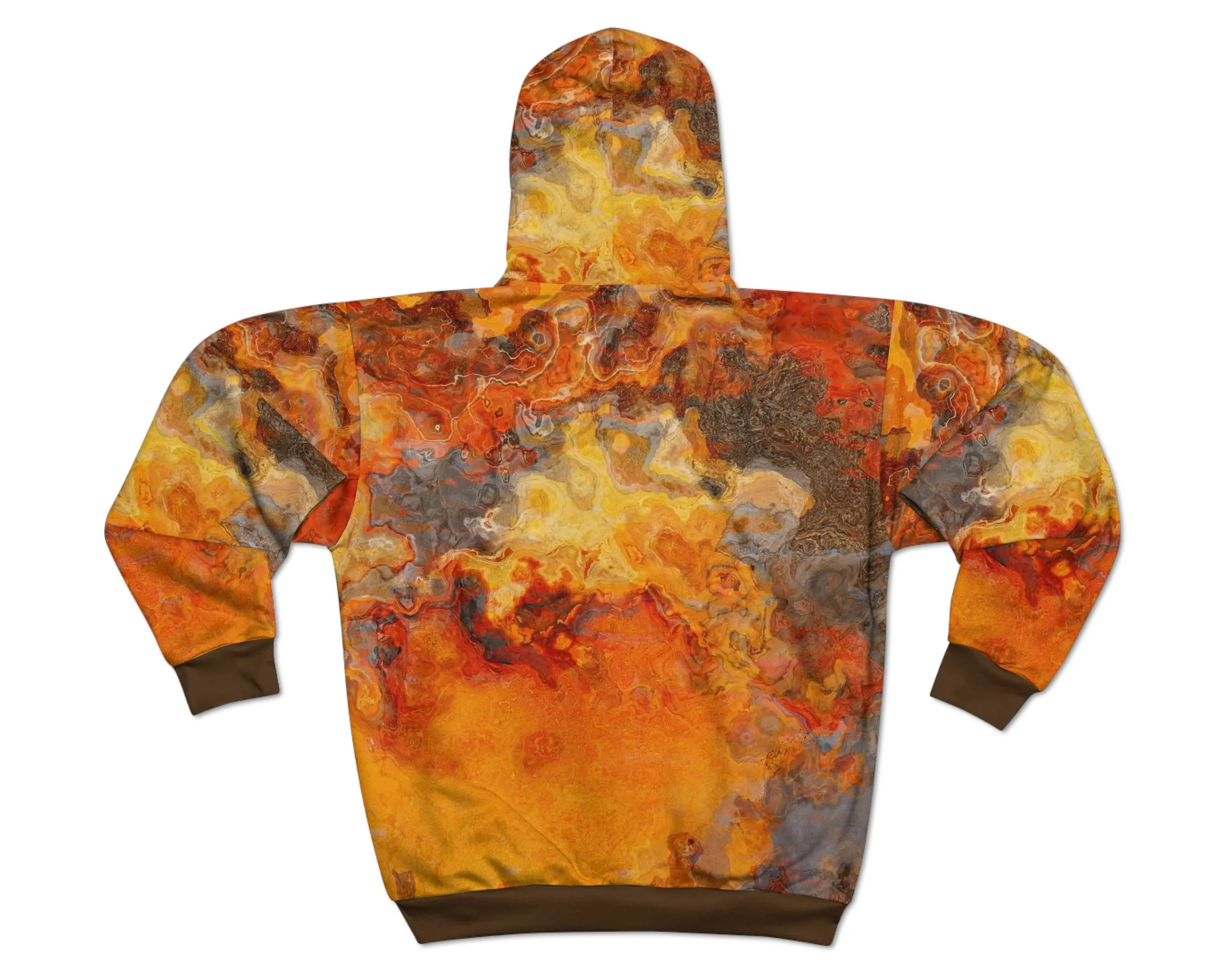 Zip Hoodie, Lava Flow
