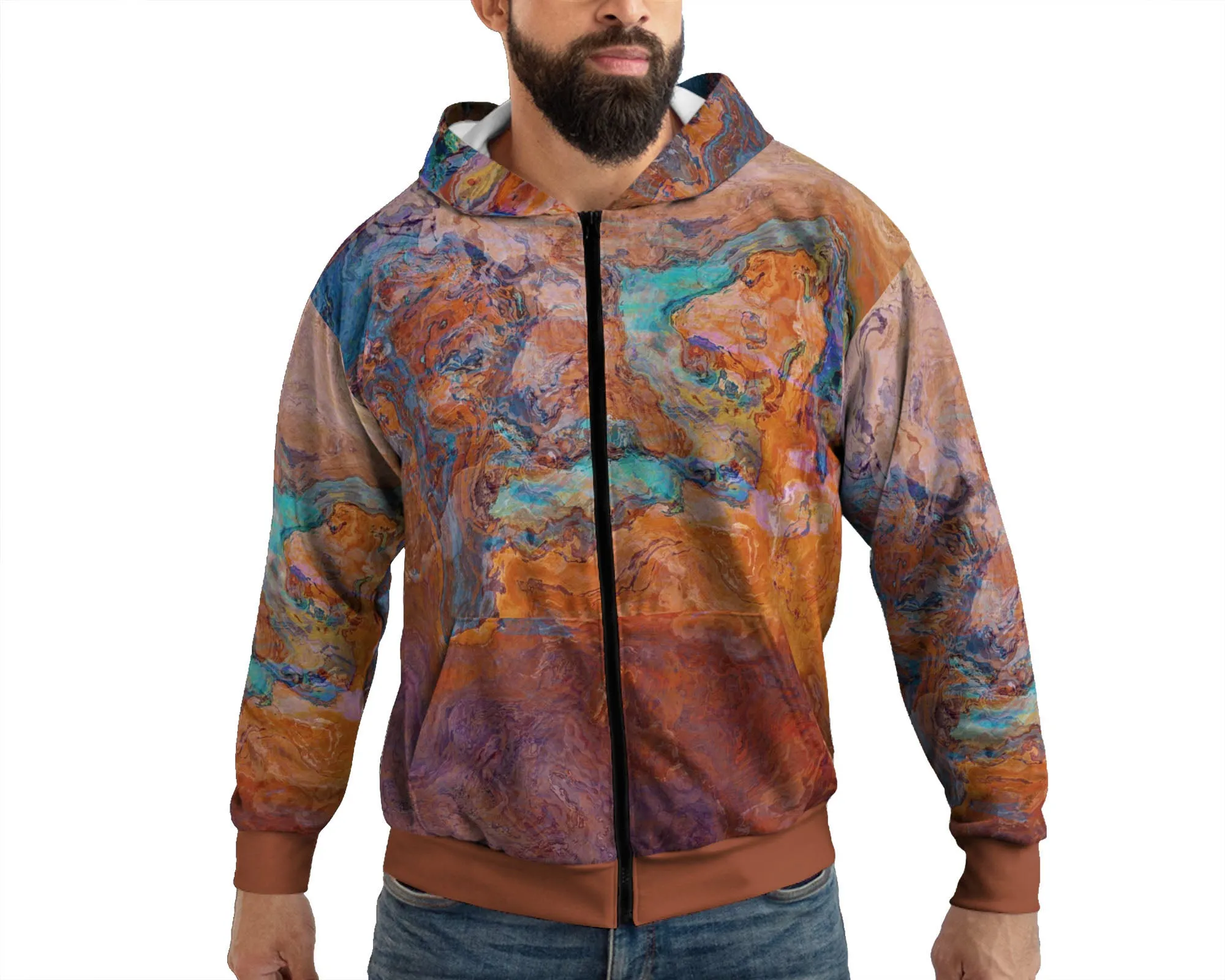Zip Hoodie, Southwest Archetype