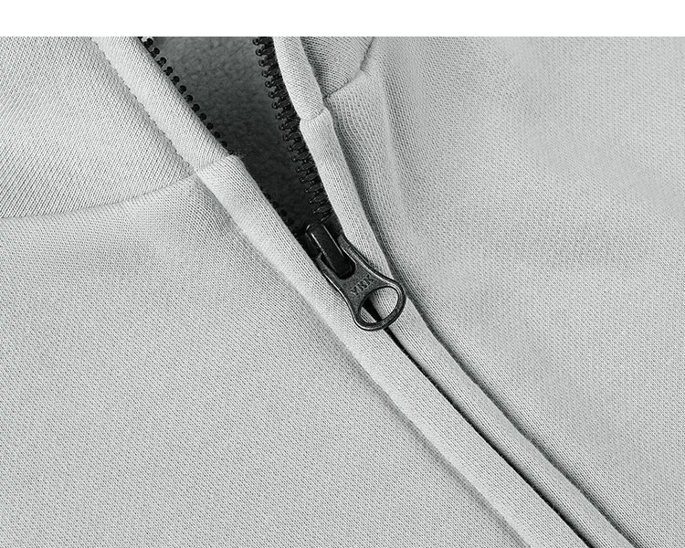 Zipper Raglan Sleeve Sweatshirt